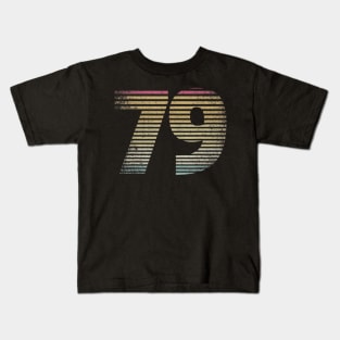 40th Birthday Gift Vintage 1979 Classic Men Women Kids T-Shirt